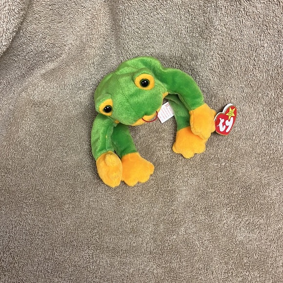 Vintage Beanie Baby Smoochy The Frog - Picture 3 of 4